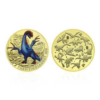 COLECCIÓN MONEDAS DINOSAURIOS EN ESTUCHE