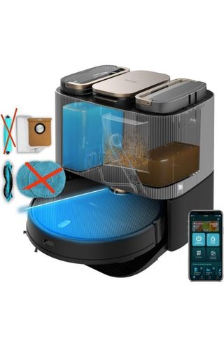 Cecotec Robot Aspirador Autovaciado y Mopas