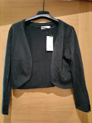 Torera de punto brillante