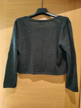 Torera de punto brillante