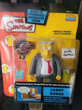 Figura Los Simpsons Larry Burns Playmates