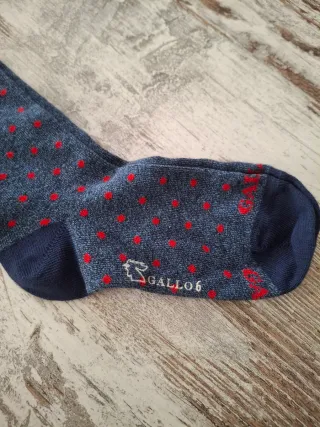 Calzini Gallo bimbo fantasia pois