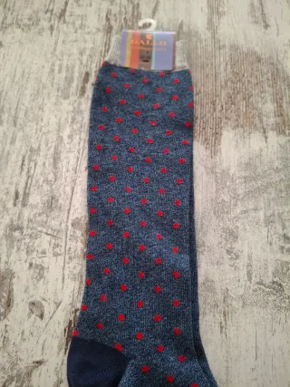 Calzini Gallo bimbo fantasia pois