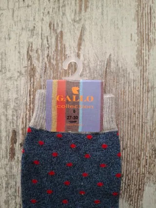 Calzini Gallo bimbo fantasia pois