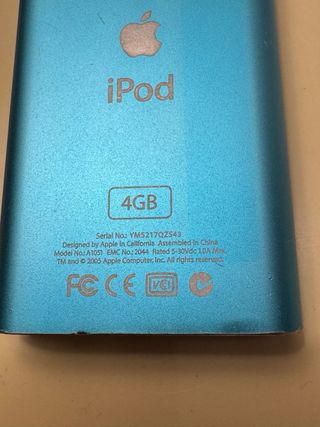 iPod Mini 2ª Gen 4GB Azul