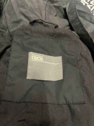 Gabardina ASOS Talla M Estampada