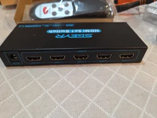 Conmutador HDMI SGEYR 5x1 4K