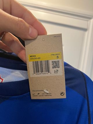 Camiseta Fútbol Croacia Nike Talla M