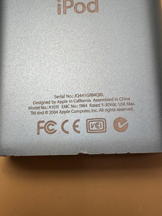 iPod mini 1ª Gen 4GB Azul