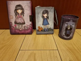 Lote 3 Artículos Santoro Gorjuss: Agenda/Cuad