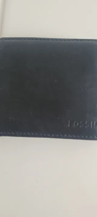 Cartera caballero . PIEL negra