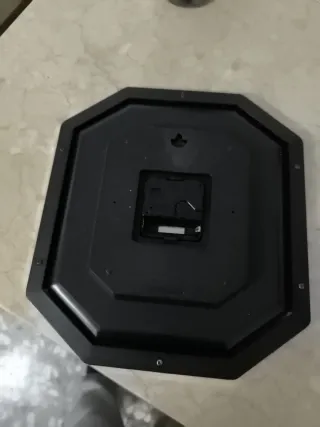 Reloj de pared octogonal alto 29 ancho 26