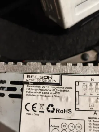 Radio Coche Belson #20