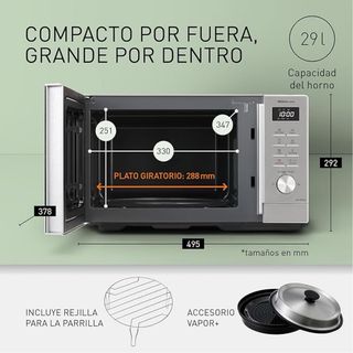 Microondas Panasonic Inverter 1000W PRECINTADO