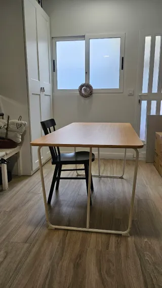 Mesa Comedor/Despacho Madera y Metal