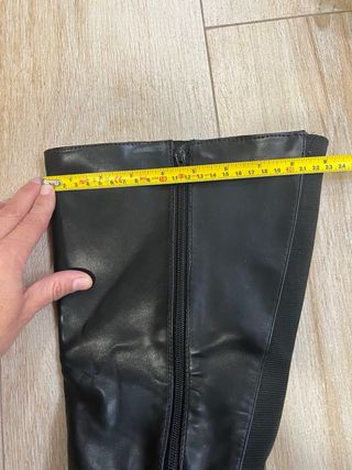 Botas altas caña ancha