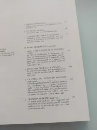 Historia de Andalucía. Del medievo a la modernidad