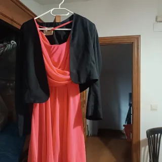 Vestido rosa/rojo