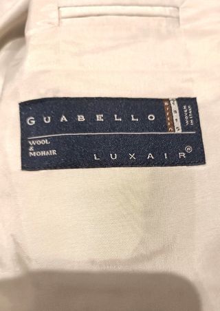 Traje Hugo Boss Raya Negra Talla L