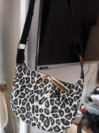 Borsetta Tracolla Leopardata