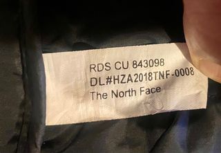 The North Face Chaqueta Nuptse 700 Roja Negra