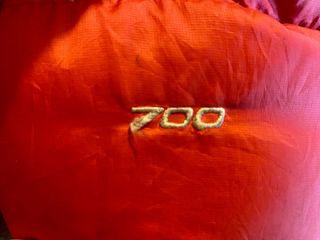 The North Face Chaqueta Nuptse 700 Roja Negra