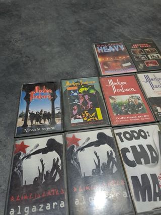 Lote Cintas Cassette Rock 80s 90s Vintage Nacional