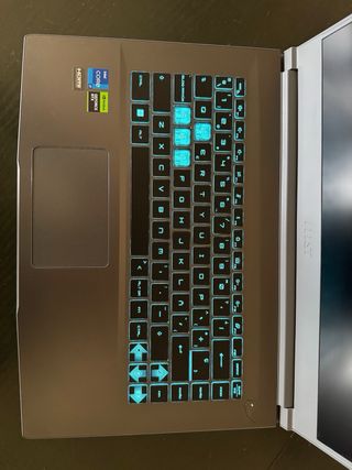 Ordenador portátil MSI gaming.