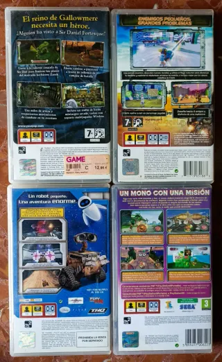 LOTE 4 JUEGOS PSP