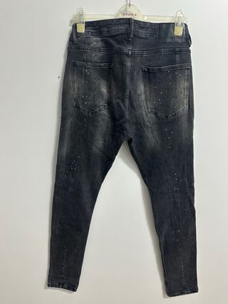 Pantalón vaquero Zara hombre negro