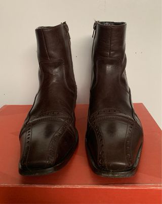 Botín piel caballero talla 40