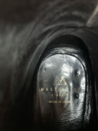 Botín piel caballero talla 40