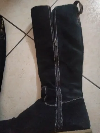 Stivali US Polo Assn neri scamosciati donna 39