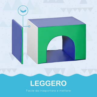 Set di 7 Costruzioni Morbide per Bambini da 1-3 An