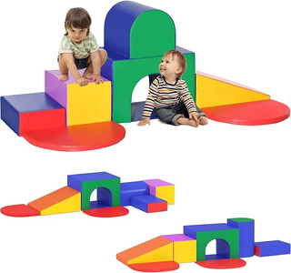 Set di 7 Costruzioni Morbide per Bambini da 1-3 An