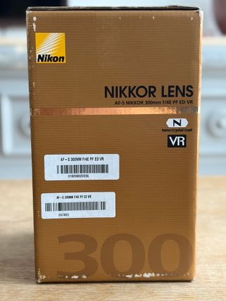 Objetivo Nikon AF-S 300mm f/4E PF ED VR - Nuevo