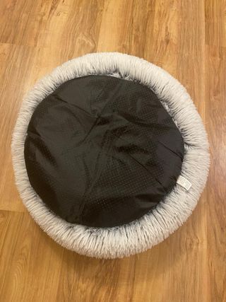 Cama para mascotas suave redonda
