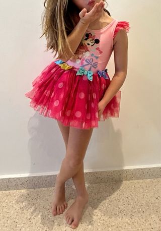 Vestido Tutú Minnie Mouse Polka Dots