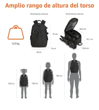 Mochila para Cámara de Gran Capacidad