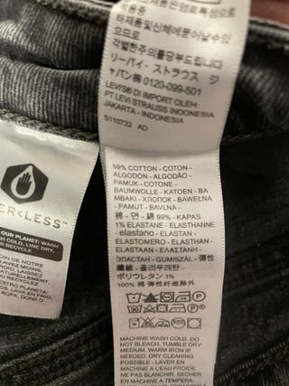 Levi's Low Pitch Straight W31L31 Slim