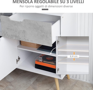 Mobile da Soggiorno Moderno, Credenza da Salotto e