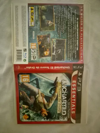 Colección Uncharted 1 , 2 y 3 lote ps3