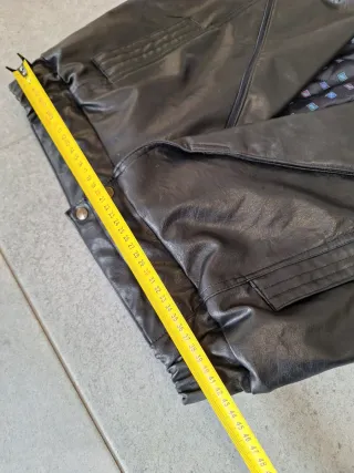 Chaqueta Bomber Piel Vintage 80s Talla M