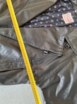 Chaqueta Bomber Piel Vintage 80s Talla M