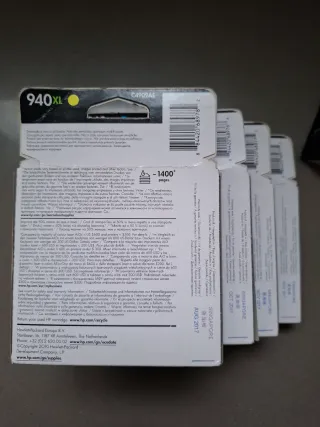 Pack 5 Tintas HP 940XL Officejet