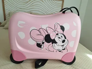 Maleta Infantil Minnie Mouse Samsonite Rosa