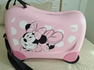 Maleta Infantil Minnie Mouse Samsonite Rosa