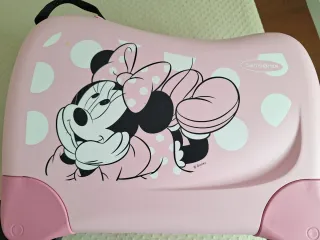 Maleta Infantil Minnie Mouse Samsonite Rosa