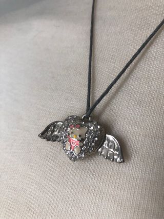 Colgantes Hello Kitty Rosa y Plateado