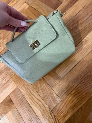 Bolso verde pistacho vintage